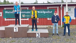 Roni Tenhuselle pienoishirven Suomen Mestaruus 1.-2.7.2023 Kuopiossa.