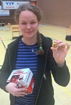 Olga Seveliukselle SFS-mestasaruus hyvällä tuloksella D18 vuotiaiden sarjassa.