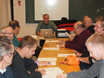 Yleiskuva syyskokouksesta Kokonhallin monitoimitilassa 12.11.2014