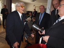 Kuvia Erik Söderholmin 90 v. synttäreiltä 2014.