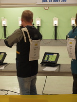 Roni luodikon loppukilpailussa.