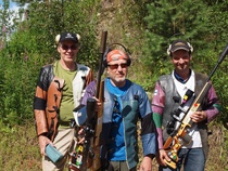 Lieksan hirven ja luodikon SM-kisoista hopeaa Tapani Koskelalle M50-sarjassa 2012.