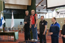 Turun SML:n SM kisoista 14.-15.42012 Porvoon Ampujille joukkue hopeaa hirvessä ja prossia luodikossa. Henkilökohtainen hopeamitali Tapani Koskela ilmahirvessä sarjassa Y50