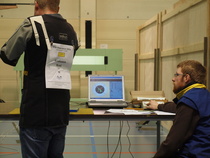 Roni Tenhunen ilmahirven loppukilpailussa