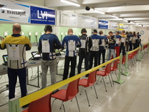 Roni luodikon loppukilpailussa.