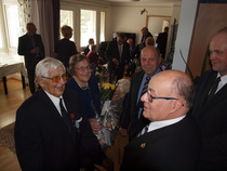 Kuvia Erik Söderholmin 90 v. synttäreiltä 2014.