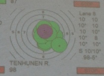 Ronin komea alkukilpailutulos 98 SM Sotkamossa